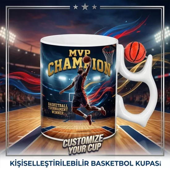 Basketbol Toplu Kupa Bardak