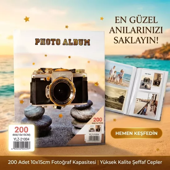 Albüm 10x15 Kutulu Ofset 200 lük