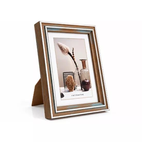 Ahşap Antrasit   Fotoğraf Çerçeve - 10x15cm