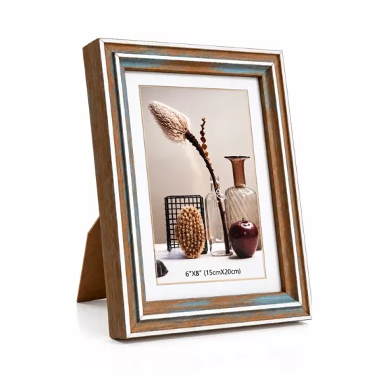 Ahşap Mod Bronz Gold   Fotoğraf Çerçeve - 15x20cm