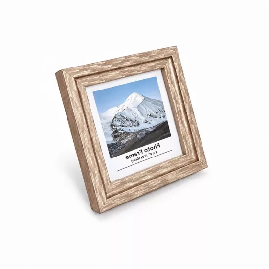 Ahşap Mod Bronz Gold   Fotoğraf Çerçeve - 10x10cm