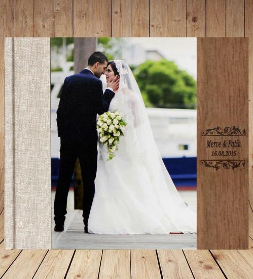 Paloma ahşap kapak albüm