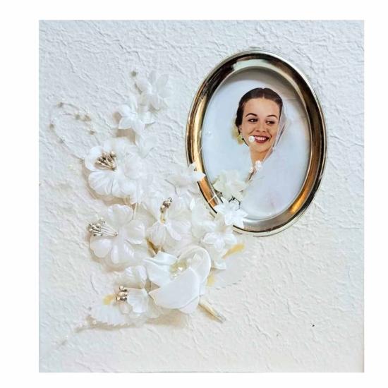 Yapışkanlı Dantelli Fotoğraf Albümü - 22x24cm