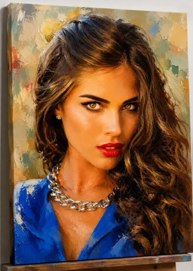 Kanvas yağlıboya 50x70 baskı