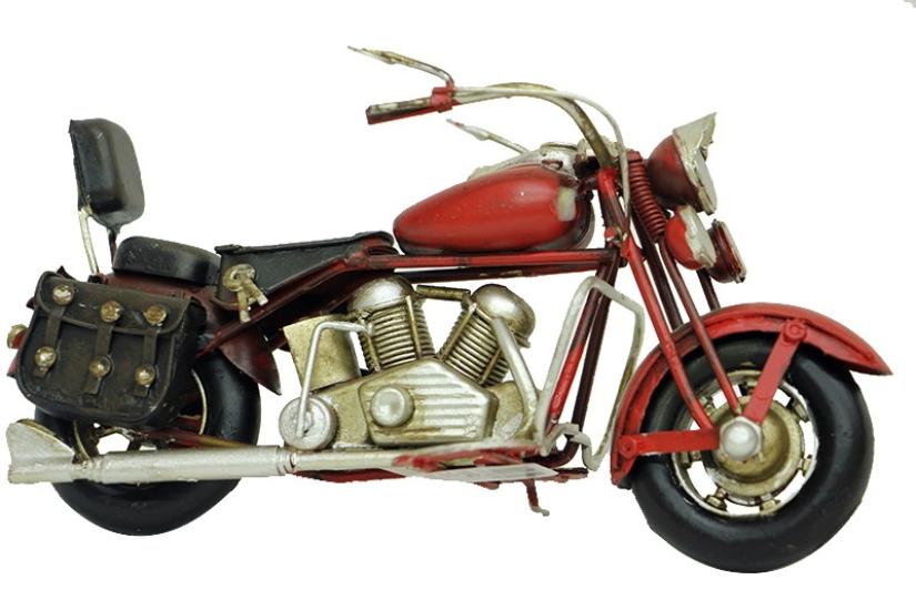 Dekoratif Metal Motorsiklet