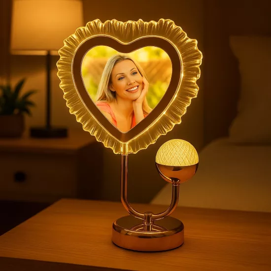 Ledli Çerceve masa lambası