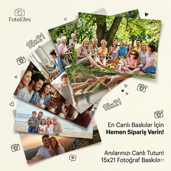 15x21 Fotoğraf baskı