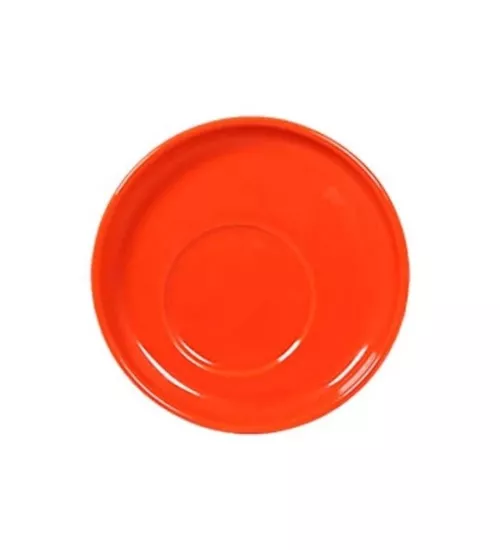 Kahve Fincanı Turuncu Tabaklı 2 adet