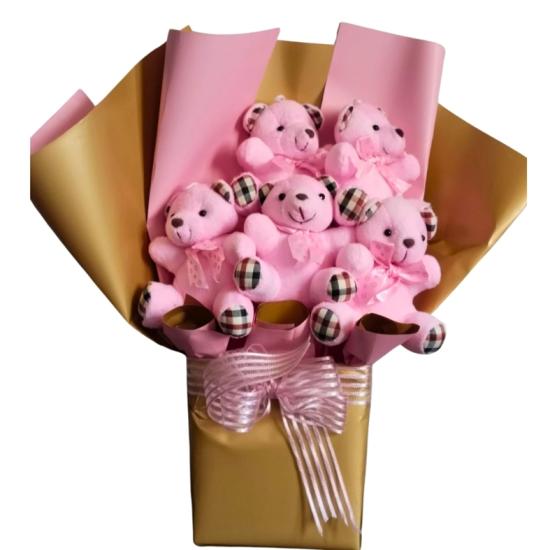  Peluş Ayıcık Buketi
