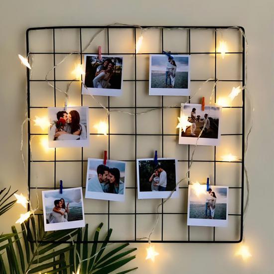 Duvar Organizeri Led Işıklı Fotoğraf Çercevesi
