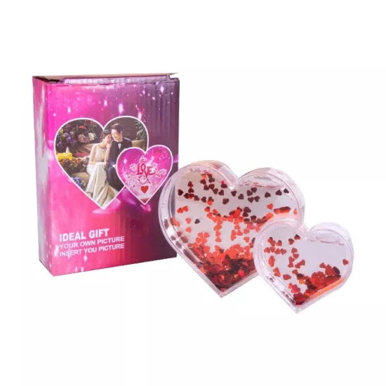 Kalp 2 li kar küresi