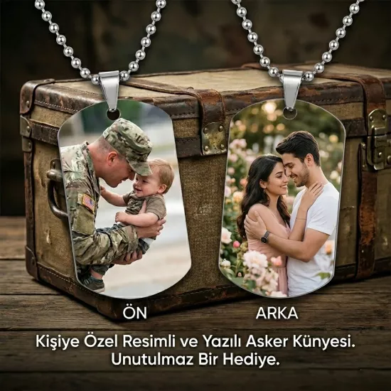 Çift Taraflı Asker Künyesi