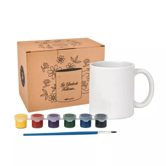 Kupa Bardak Boyama Seti