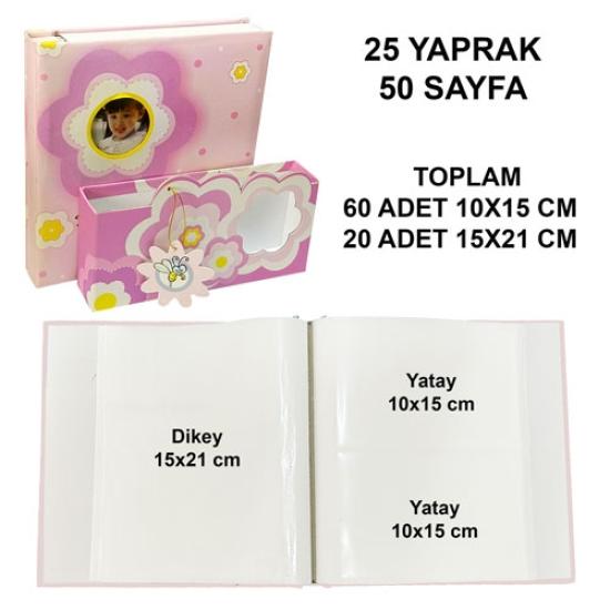 Kutulu 80′li Bebek Albümü 10x15 & 15x21 cm