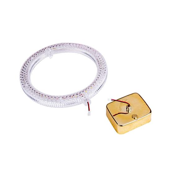Led’li Kristal Yuvarlak Sihirli Ayna