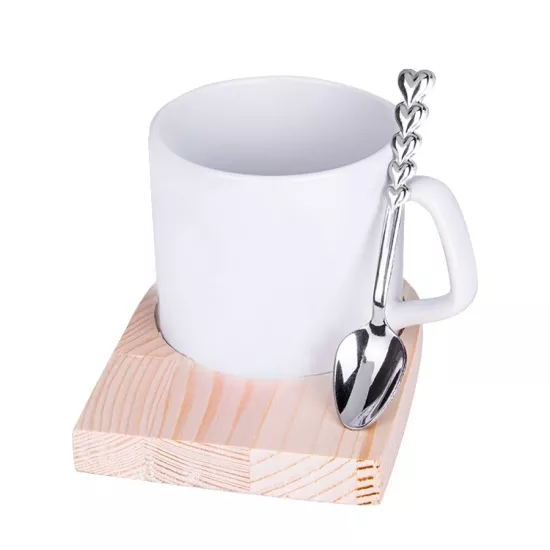 Metal Çay Kaşığı Kalpli 6’lı