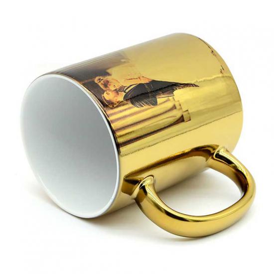 Aynalı Gold Metalik kupa