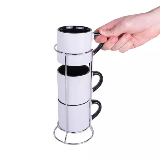Paslanmaz Metal Fincan Stand