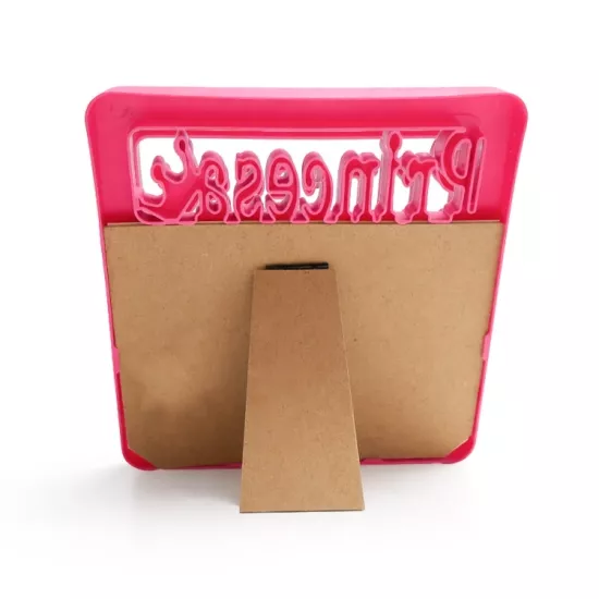 Pembe Prenses Fotoğraf Çerçevesi - 10x15cm