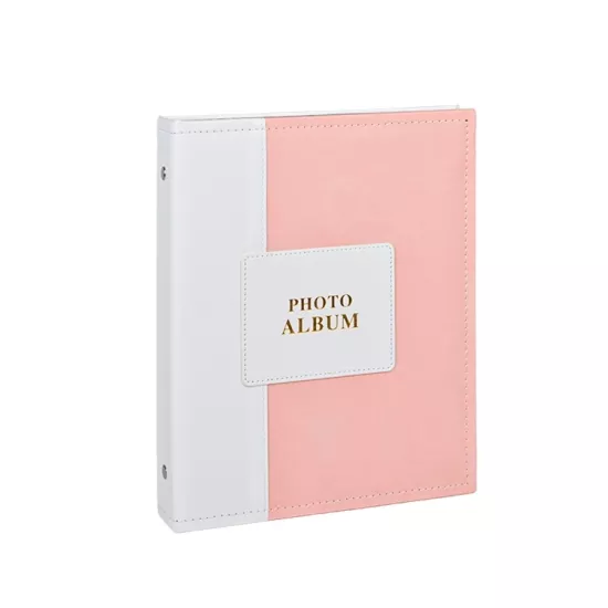 Pembe Sweet 200’lük Deri Fotoğraf Albümü - 10x15cm