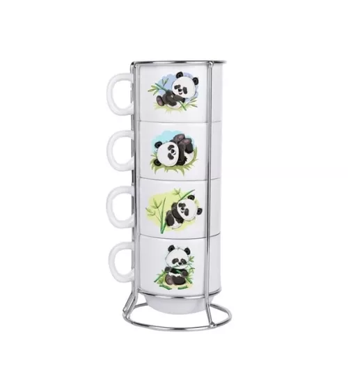 Standlı 4’lü Fincan Seti