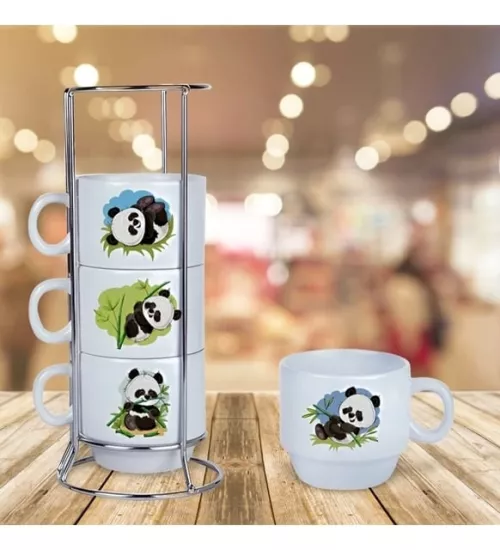 Standlı 4’lü Fincan Seti