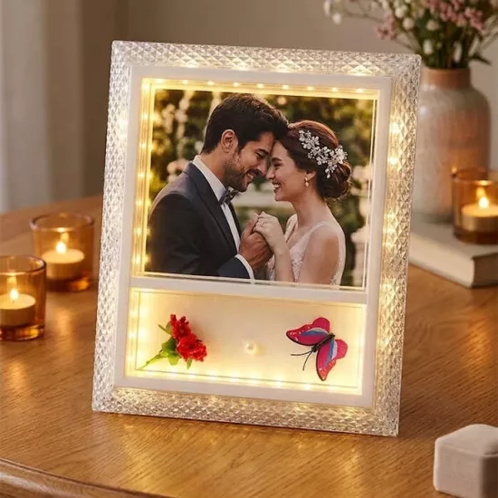 Sihirli Ayna Şık Fotoğraf Çerçevesi