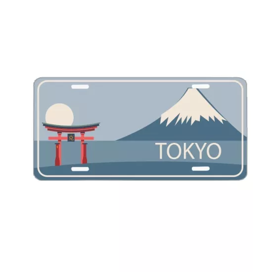 Vintage Tabela Metal Levha - 14,5x29,5cm