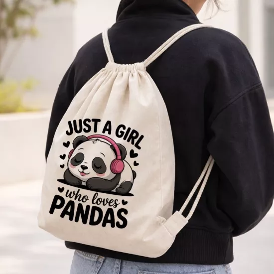 Büzgülü Keten Sırt Çantası