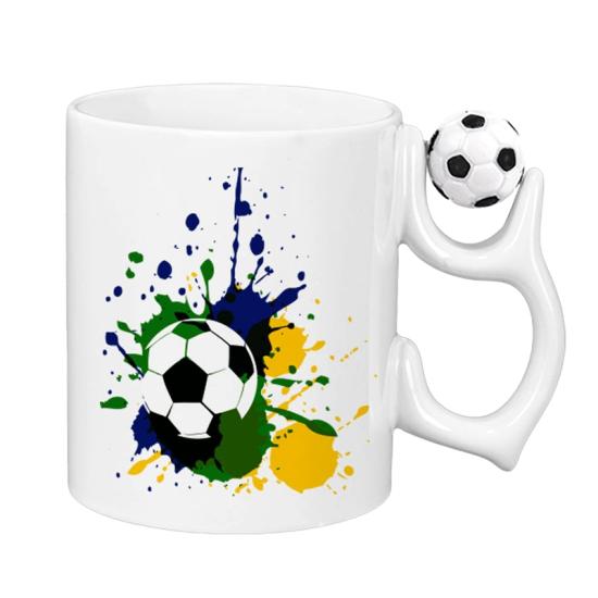 Futbol Toplu Kupa Siyah beyaz