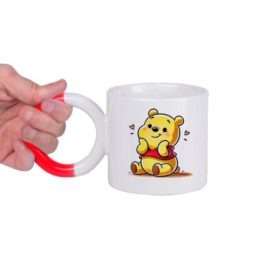 Kırmızı Halka kupa bardak-2 li set