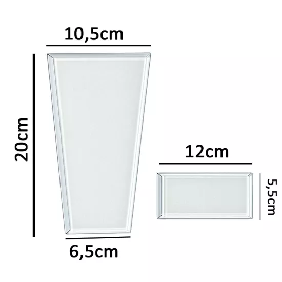 Kristal metal yıldızlı  plaket