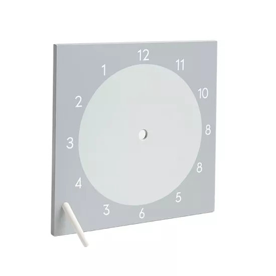 Masaüstü Kare Saat Camı - 20x20cm