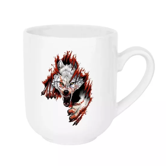 Porselen Beyaz Elite Kupa Bardak