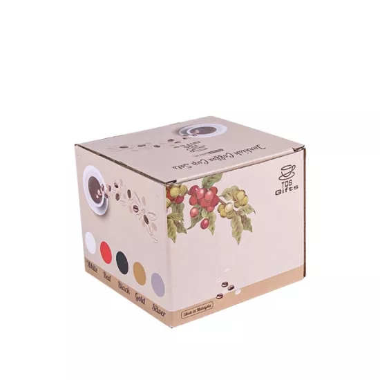 Porselen Kulpsuz İkili Fincan Seti