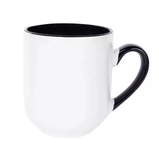 Porselen Siyah Elite Kupa Bardak