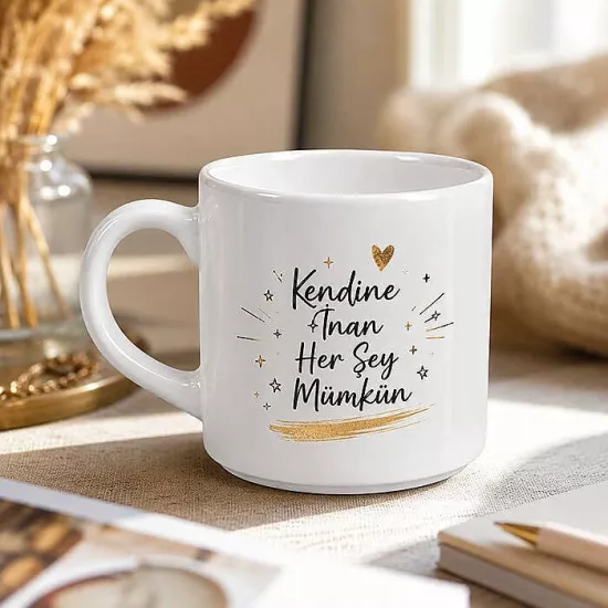 Standlı Nescafe Fincan Seti - 4lü