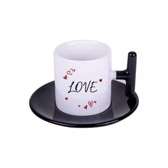 T Kulplu Türk Kahvesi Fincan Takımı 