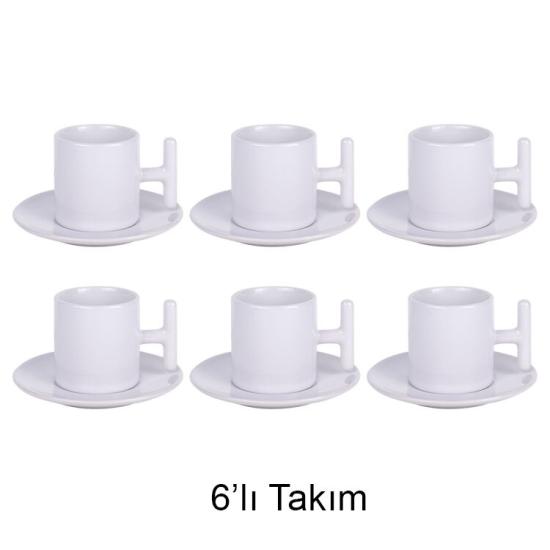  T Kuplu Türk Kahvesi Fincan Takımı 