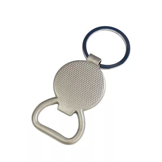 Tek Taraflı Mat Metal Açacaklı Anahtarlık - 2’li Pake