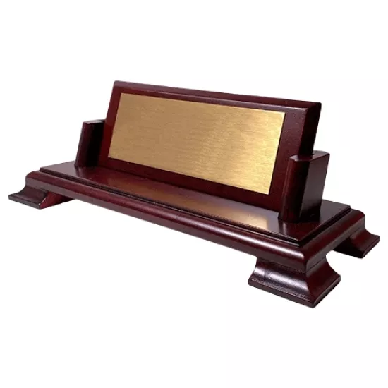 Ahşap Masa İsimlik