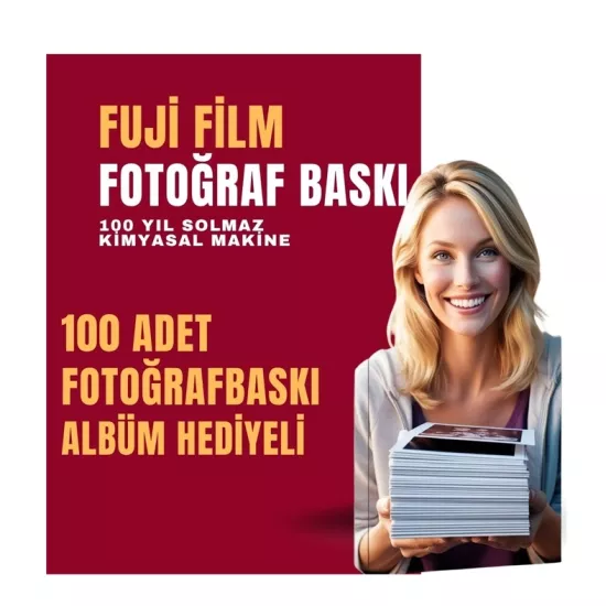 100 adet Fotoğraf baskı