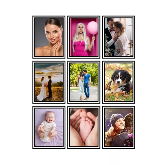 Buzdolabı 9 lu takım magnet 