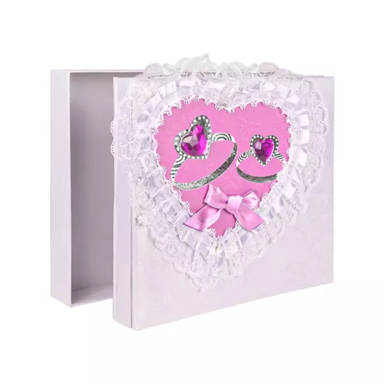 Yapışkanlı 20 Yaprak Kutulu Dantelli  - 22x25cm