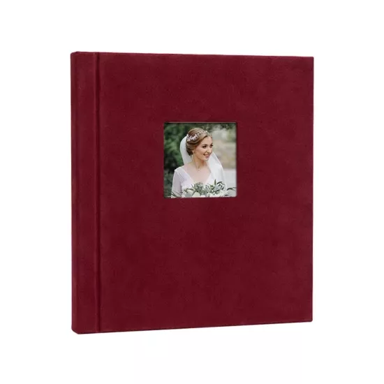  30x37cm Yapışkanlı Süet Fotoğraf Albümü 