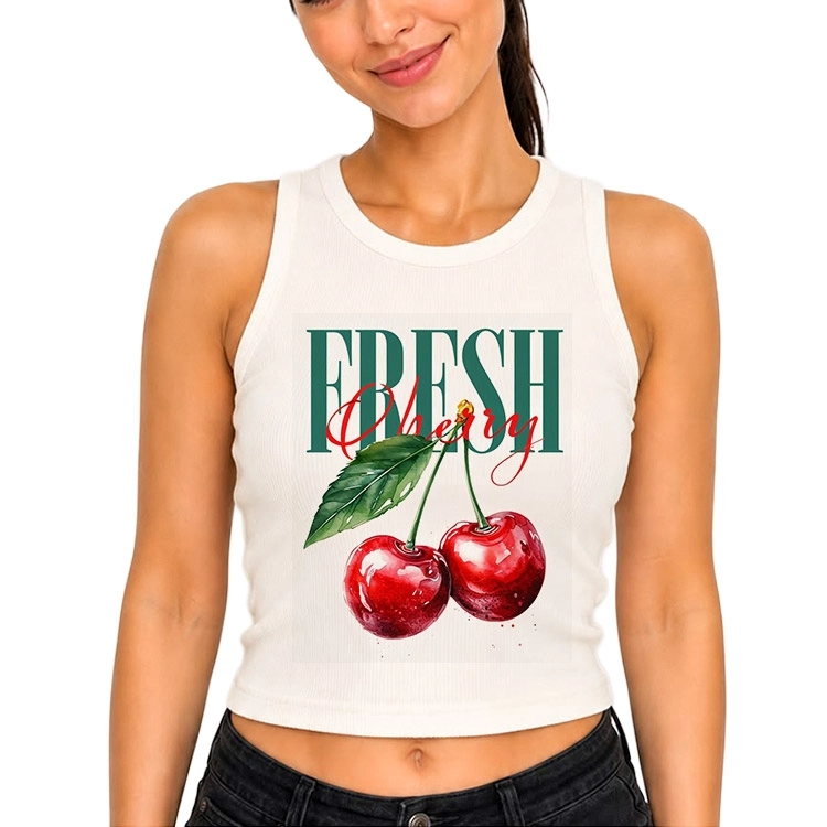 Sıfır Kol Fitilli Crop Bluz 