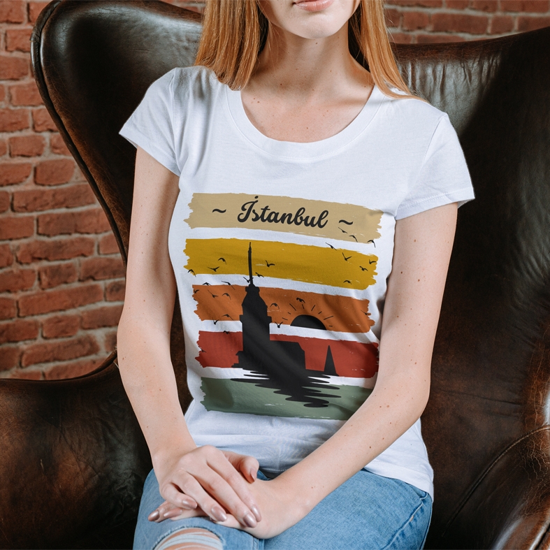   Exclusive Pamuk Polyester Tişört