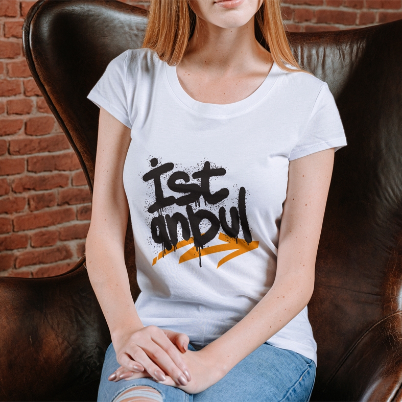   Exclusive Pamuk Polyester Tişört