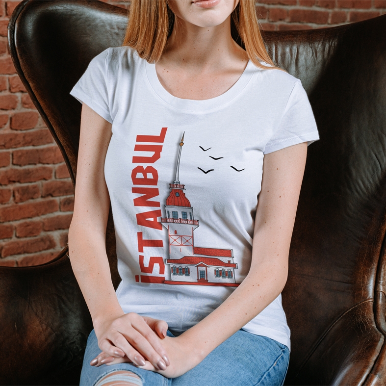   Exclusive Pamuk Polyester Tişört