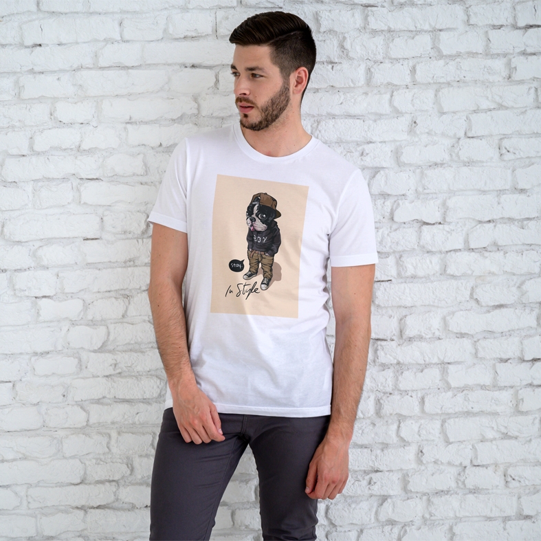  Exclusive Pamuk Polyester Tişört